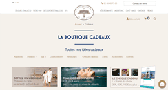 Desktop Screenshot of boutique-thalassotherapie.com